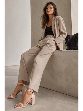 Stuart Weitzman NearlyNude Ankle Strap Sandals 8.5 Blush Pink Leather Block Hees